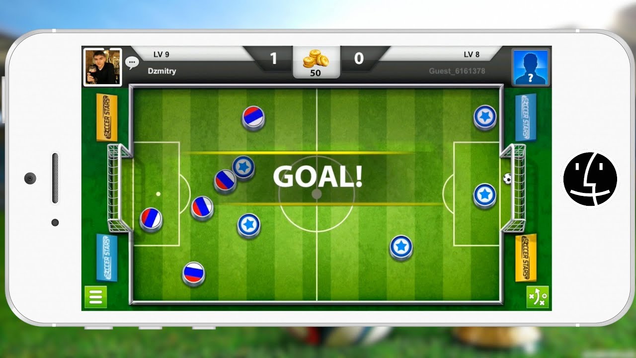 Обзор игры Soccer Stars. Пошаговый онлайн футбол от Miniclip!) YouTube