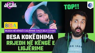 BESA Kokëdhima - "Rrjedh Në Këngë E Ligjërime" (Vaçe Zela cover) | Albania 🇦🇱 | REACTION