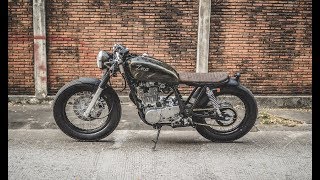 YAMAHA SR400 BRAT CAFE