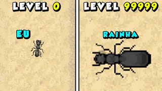 ALIMENTEI A RAINHA E CRESCI O FORMIGUEIRO - Pocket Ants: Colony Simulator