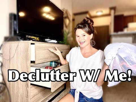 HOW TO SUCCESSFULLY DECLUTTER YOUR HOME! My Best Tips On Keeping Your Home Clutter FREE! Clean w/ me