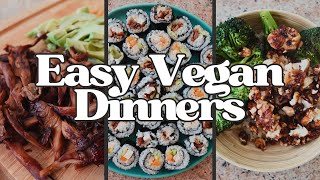 Week of Easy Vegan Dinner Recipes 🌱 (ready in 15 minutes or less!) by Kira's Wholesome Life 625 views 4 months ago 20 minutes