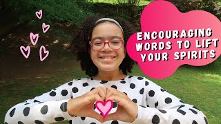 Words of encouragement and some good news!