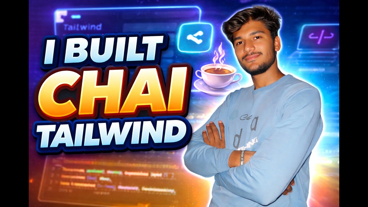 How I Built a Tailwind CSS Clone Using JavaScript | ChaiTailwind - YouTube