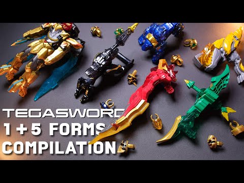 | COMPILATION | 1+5 Forms Combine TEGASWORD . | GOZYUGER |