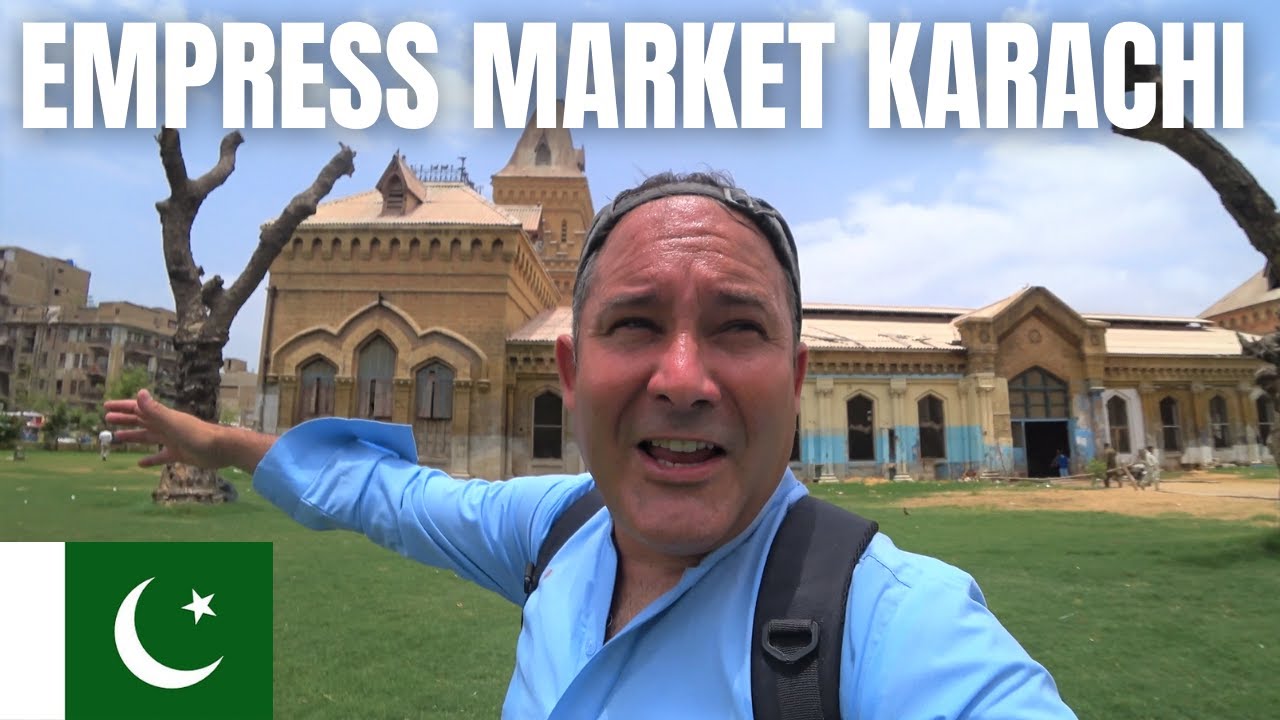 Рынок Эмпресс в Карачи / Поиск рынков Пакистана / Видеопутешествие по Карачи