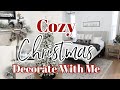 Cozy Christmas Decorate With Me 2021 / Christmas Bedroom Decor Ideas