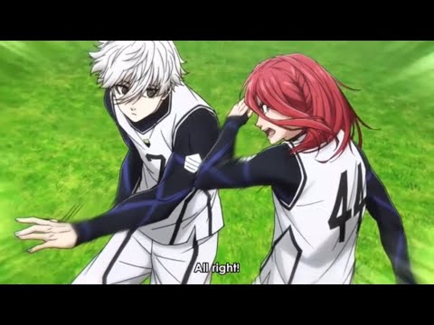 【ブルーロック20話】凪と千切の連携