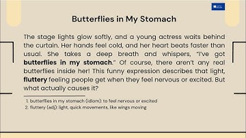 Butterflies in My Stomach || Read & Learn 1