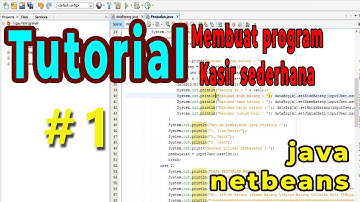 Membuat Program Kasir Sederhana Dengan Menggunakan Bahasa Java by Kelas Tersembunyi Part #1