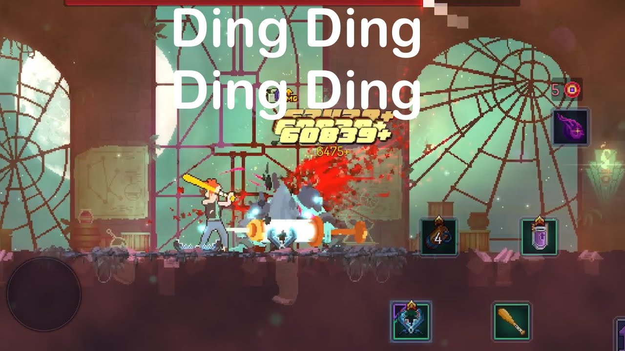 Dead Cells mobile (5bc) baseball bat vs the spoiler boss flawless YouTube