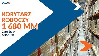 Magazyn wysokiego składowania Adamed | Case study