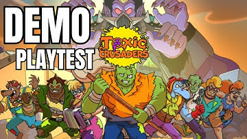 Toxic Crusaders Demo - A colourful beat 