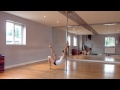 pole routine rihanna russian roulette