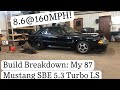 Build Breakdown: 8 Second 5.3 SBE Turbo LS Mustang. 8.6@160mph