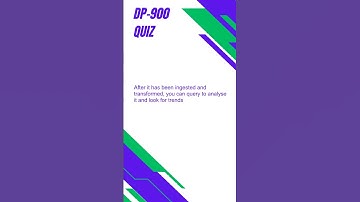 Are You Azure Data Smart? Take The Dp-900 Quiz And Find Out!