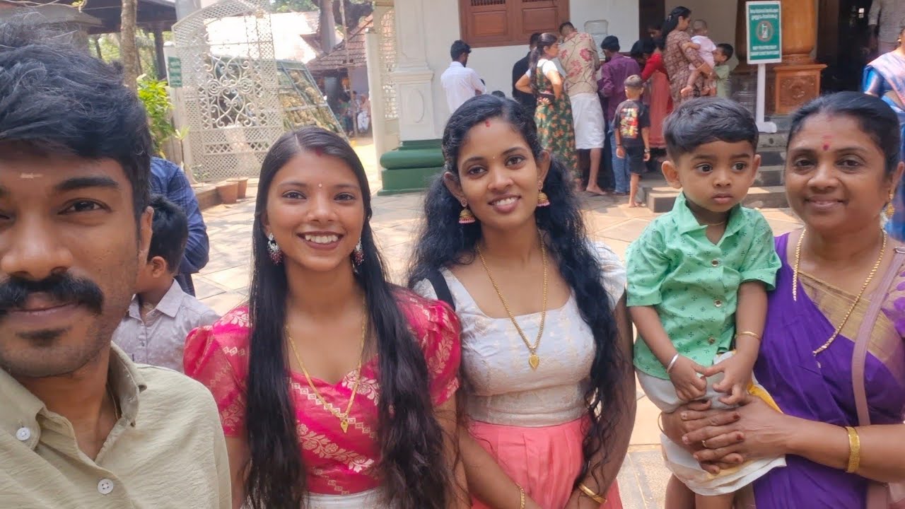 അവണങ്ങാട്ട് കളരിയില്‍ ഒരു ദിവസം temple date with fam😍