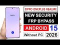 All oppo realme one plus frp Bypass 2026 android 15 new method #frp #oppo #realme #bypass all frp 