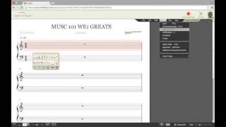 Noteflight Notation