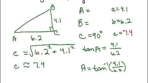 Solve Right Triangles 2