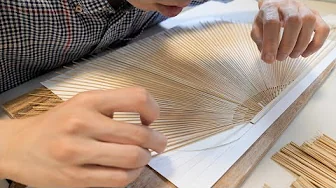 Skills of Artisans with Disabilities! The Process of a Traditional Japanese Fan