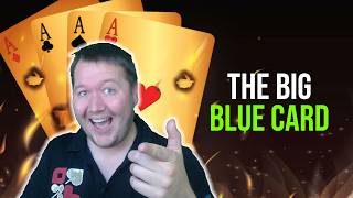 The Big Blue Card - Daily Celebrity Challenge