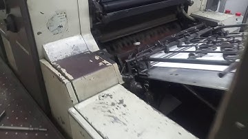 Mitsubishi 1f four colour offset printing machine for sale