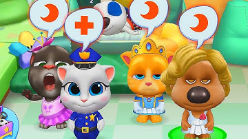 My Talking Tom Friends (iOS,Android) Gameplay Walkthrough (Outfit7) - HD