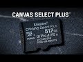 Android smartphone and tablet microsd card  canvas select plus microsd  kingston technology