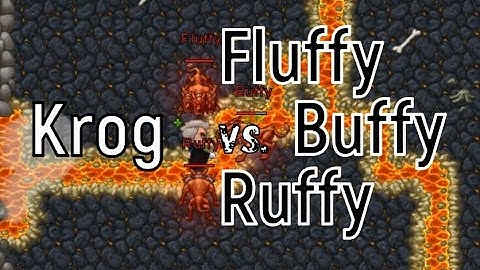 TibiaME - Kill alone bosses Buffy, Fluffy, Ruffy