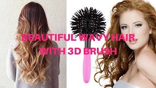 3D Round Hair Brush
