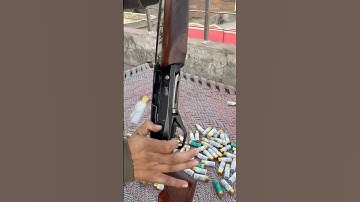 BAIKAL MP 155 UNLOADING WITH ZUBAR CARTRIDGES #fyp #foryou