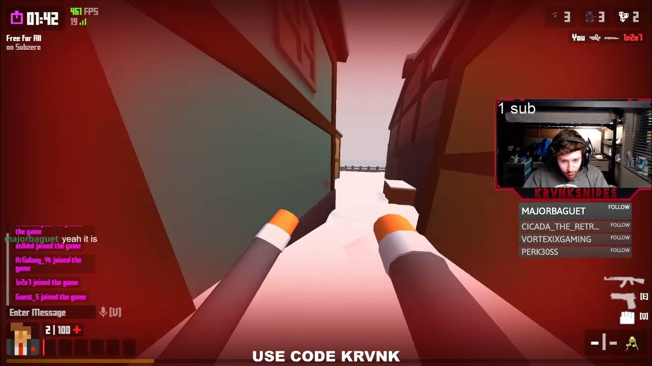 PERFECTLY TIMED THROWING KNIFE (Krunker) YouTube