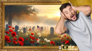 Memorial Day Serenity – A Peaceful Art Tribute for Your Screen 🇺🇸 | Art Corner Screens