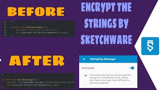 ENCRYPT THE STRINGS BY SKETCHWARE