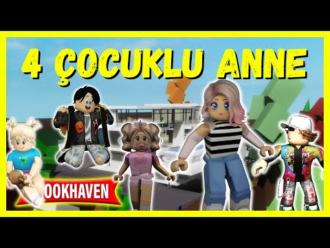 👧4 ÇOCUKLU ANNE ALEYNA💃ROBLOX Brookhaven🏡RP