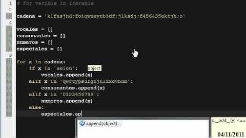 Python 3 - Capitulo 10 - Estructura de Control: For -Tutorial en Español