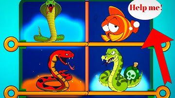 Save The Fish Pull The Pin All Max Level Mobile Android IOS Gameplay Walkthrough shiueilalono