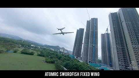FPV Swordfish crossing the building