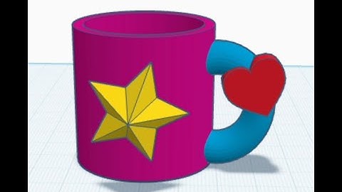 🎨 How to Create Your Very Own 3D Coffee Cup Design in Tinkercad | Fun & Easy Tutorial! ☕⭐❤️