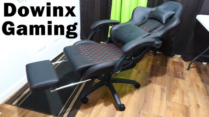 Dowinx Gaming Chair Office Desk Chair with Massage Lumbar Support