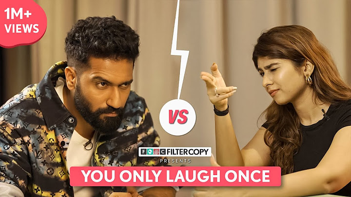 FilterCopy Vs. Vicky Kaushal | YOLO: You Only Laugh Once | Ft. Chandini Bhabhda