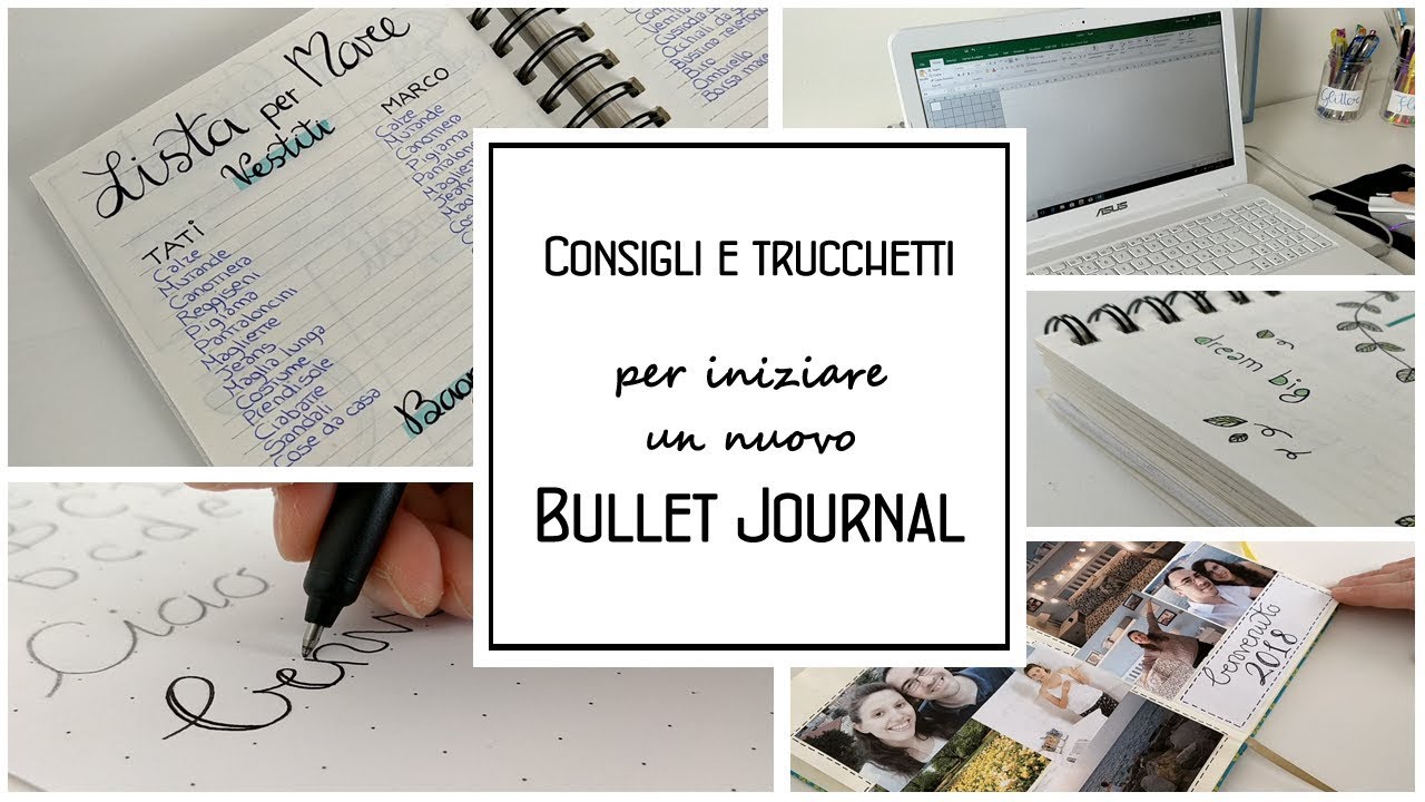 Bujo tips and tricks/Consigli e trucchetti per iniziare un Bullet Journal