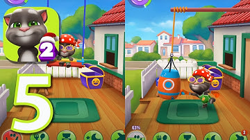 My Talking Tom 2 - Walkthrough Gameplay Part 5 (iOS)