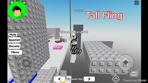 How to Tall Fling | ROBLOX