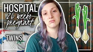 26 WEEKS HIGH RISK PREGNANCY WITH TWINS BELLY | Hospital Update | Twin Tuesday 26 WEEKS HIGH RISK PREGNANCY WITH TWINS BELLY | Hospital Update | Twin Tuesday