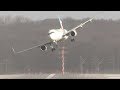 UNBELIEVABLE CROSSWIND LANDINGS during a STORM with 20 ABORTED LANDINGS - GO AROUND !!