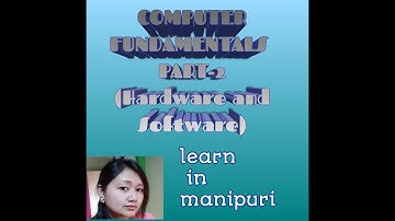 Computer fundamental part 2 (hardware and software)
