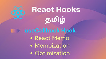 React useCallback hook and React memo explained in Tamil with examples | useCallback Tamil