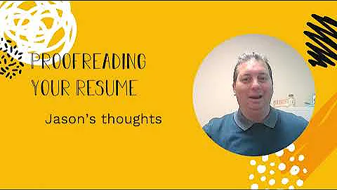 What should you look for when proofreading your resume?